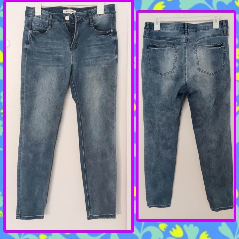 High-waist Jeans